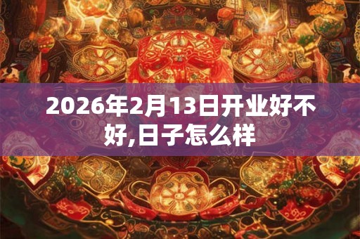 2026年2月13日开业好不好,日子怎么样