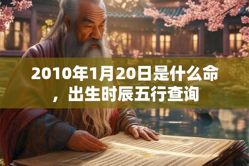 2010年1月20日是什么命,出生时辰五行查询 2010年1月20日是什么命,出生时辰五行查询