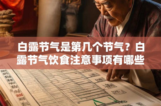 白露节气是第几个节气？白露节气饮食注意事项有哪些？