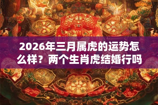 2026年三月属虎的运势怎么样？两个生肖虎结婚行吗？