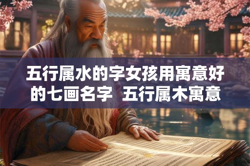 五行属水的字女孩用寓意好的七画名字  五行属木寓意最好的字