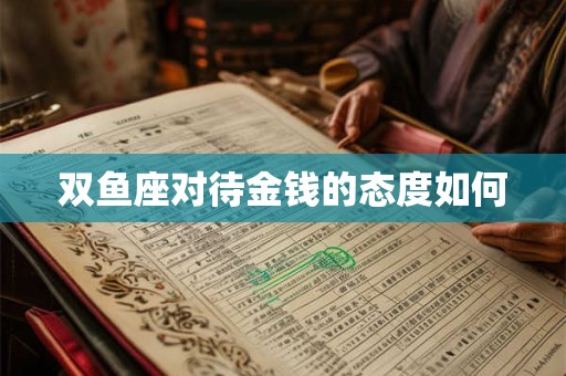 双鱼座对待金钱的态度如何