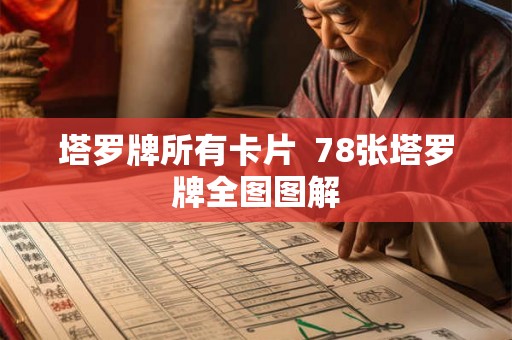 塔罗牌所有卡片  78张塔罗牌全图图解