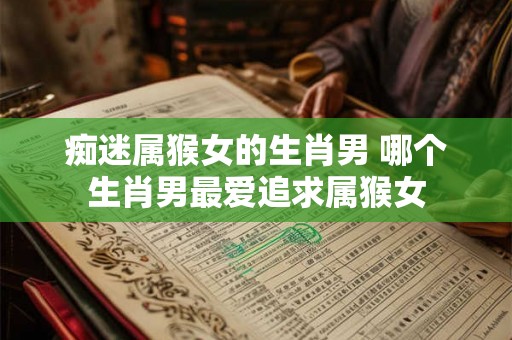 痴迷属猴女的生肖男 哪个生肖男最爱追求属猴女