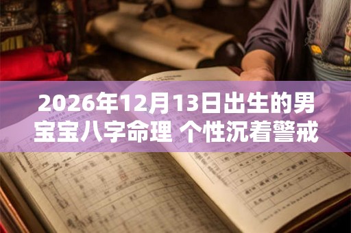 2026年12月13日出生的男宝宝八字命理 个性沉着警戒心强