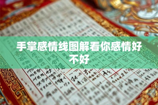 手掌感情线图解看你感情好不好