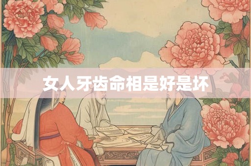 女人牙齿命相是好是坏