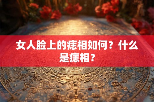 女人脸上的痣相如何？什么是痣相？