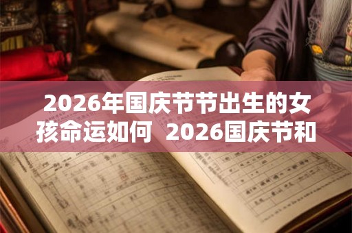 2026年国庆节节出生的女孩命运如何  2026国庆节和中秋节同一天吗