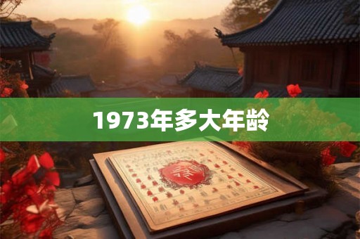 1973年多大年龄