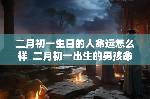 二月初一生日的人命运怎么样  二月初一出生的男孩命运坎坷