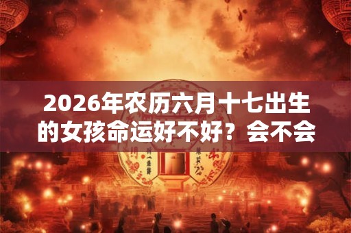 2026年农历六月十七出生的女孩命运好不好?会不会大富大贵? 2026年农历六月十七出生的女孩命运好不好?会不会大富大贵?