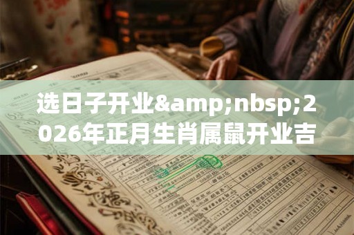 选日子开业&nbsp;2026年正月生肖属鼠开业吉日有哪些