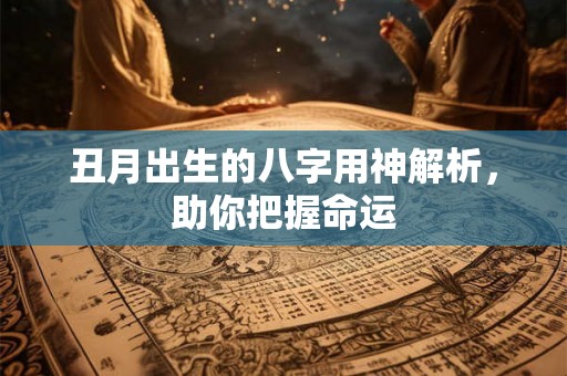 丑月出生的八字用神解析，助你把握命运