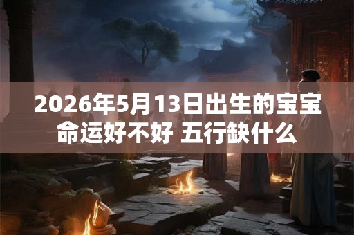 2026年5月13日出生的宝宝命运好不好 五行缺什么