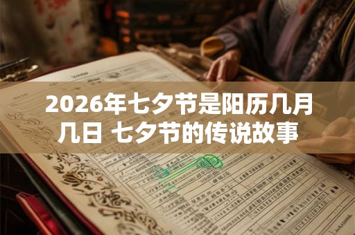 2026年七夕节是阳历几月几日 七夕节的传说故事 2026年七夕节是阳历几月几日 七夕节的传说故事