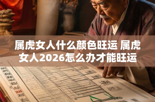 属虎女人什么颜色旺运 属虎女人2026怎么办才能旺运 属虎女人什么颜色旺运 属虎女人2026怎么办才能旺运