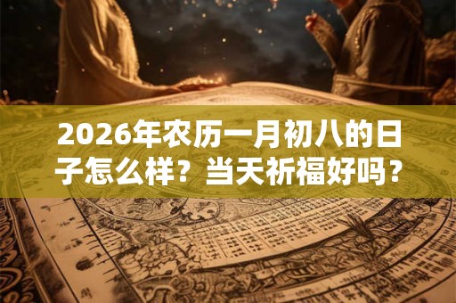 2026年农历一月初八的日子怎么样？当天祈福好吗？