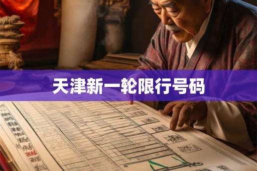 天津新一轮限行号码
