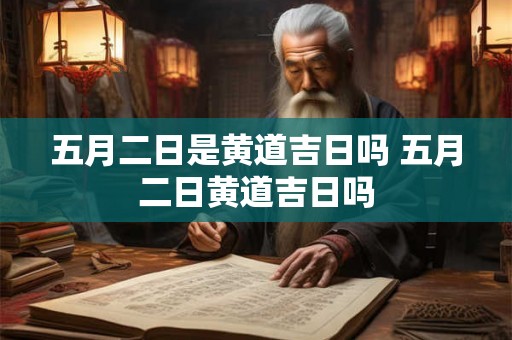 五月二日是黄道吉日吗 五月二日黄道吉日吗