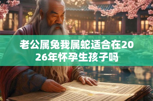 老公属兔我属蛇适合在2026年怀孕生孩子吗 老公属兔我属蛇适合在2026年怀孕生孩子吗
