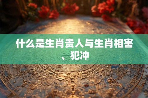 什么是生肖贵人与生肖相害、犯冲