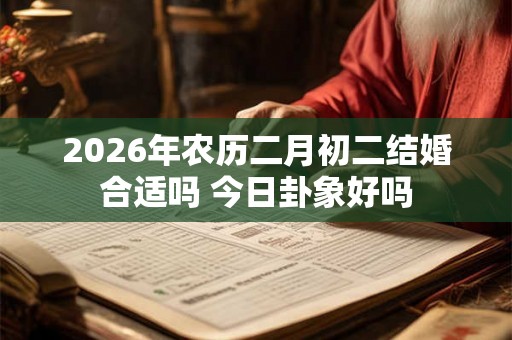 2026年农历二月初二结婚合适吗 今日卦象好吗