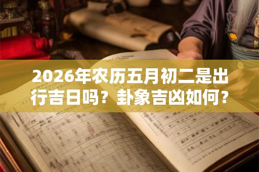 2026年农历五月初二是出行吉日吗？卦象吉凶如何？