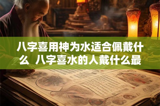 八字喜用神为水适合佩戴什么  八字喜水的人戴什么最旺