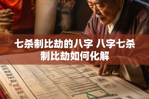 七杀制比劫的八字 八字七杀制比劫如何化解