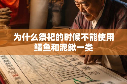 为什么祭祀的时候不能使用鳝鱼和泥鳅一类