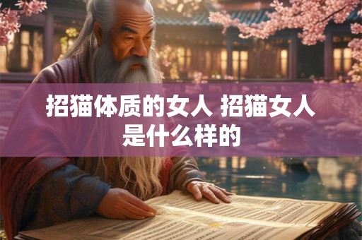 招猫体质的女人 招猫女人是什么样的