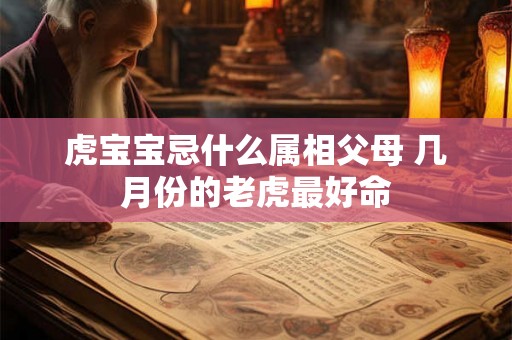 虎宝宝忌什么属相父母 几月份的老虎最好命