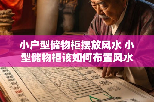 小户型储物柜摆放风水 小型储物柜该如何布置风水