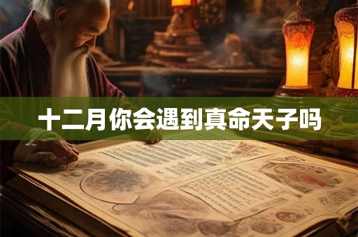 十二月你会遇到真命天子吗 十二月你会遇到真命天子吗