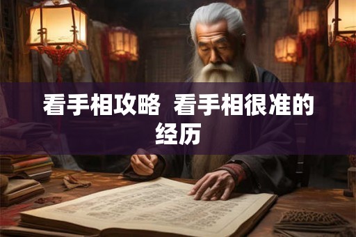 看手相攻略 看手相很准的经历 看手相攻略 看手相很准的经历
