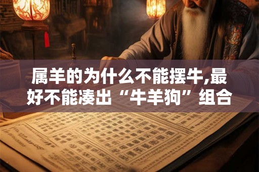 属羊的为什么不能摆牛,最好不能凑出“牛羊狗”组合