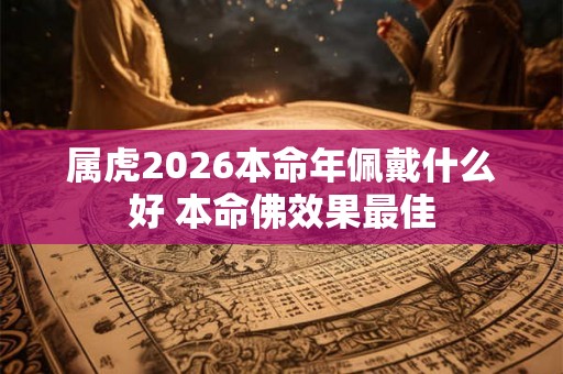 属虎2026本命年佩戴什么好 本命佛效果最佳