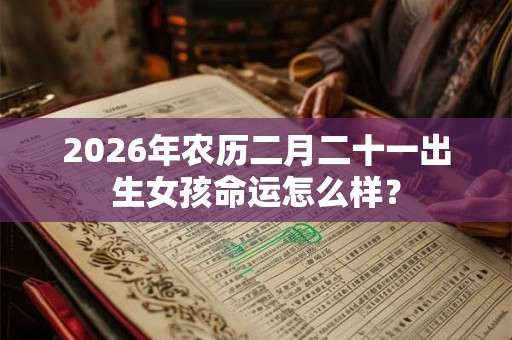 2026年农历二月二十一出生女孩命运怎么样? 2026年农历二月二十一出生女孩命运怎么样?