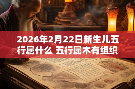 2026年2月22日新生儿五行属什么 五行属木有组织才能