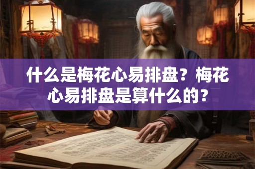 什么是梅花心易排盘?梅花心易排盘是算什么的? 什么是梅花心易排盘?梅花心易排盘是算什么的?