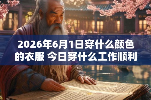 2026年6月1日穿什么颜色的衣服 今日穿什么工作顺利