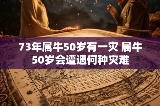 73年属牛50岁有一灾 属牛50岁会遭遇何种灾难