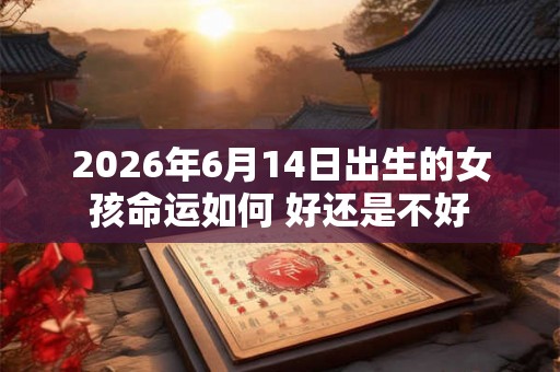 2026年6月14日出生的女孩命运如何 好还是不好 2026年6月14日出生的女孩命运如何 好还是不好