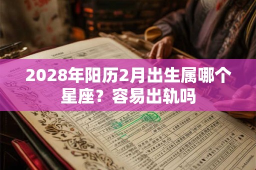2028年阳历2月出生属哪个星座?容易出轨吗 2028年阳历2月出生属哪个星座?容易出轨吗