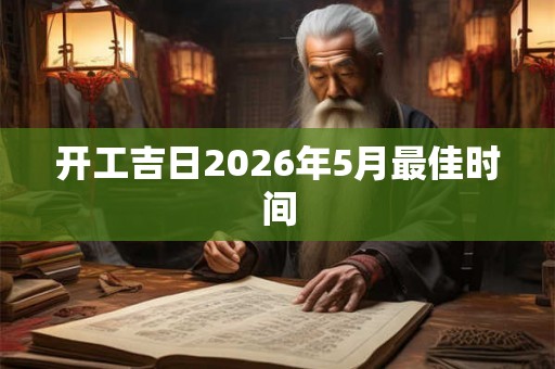 开工吉日2026年5月最佳时间