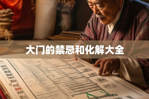 大门的禁忌和化解大全 大门的禁忌和化解大全