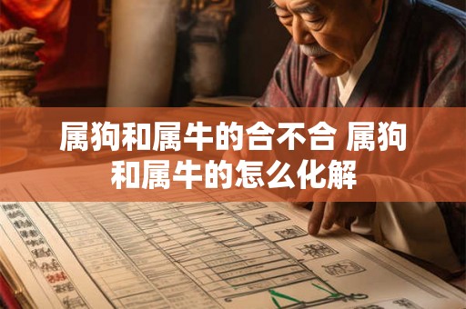 属狗和属牛的合不合 属狗和属牛的怎么化解 属狗和属牛的合不合 属狗和属牛的怎么化解