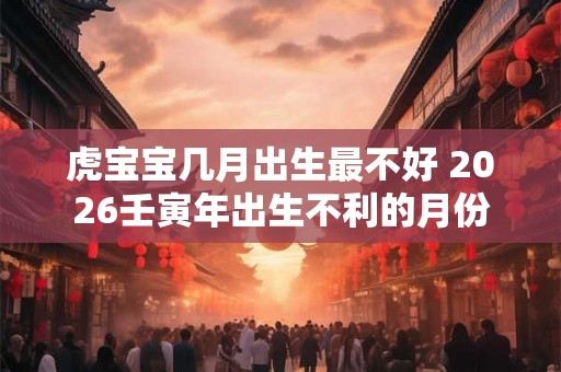 虎宝宝几月出生最不好 2026壬寅年出生不利的月份 虎宝宝几月出生最不好 2026壬寅年出生不利的月份