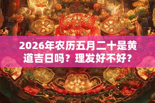2026年农历五月二十是黄道吉日吗？理发好不好？